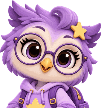 Kira, une chouette mauve qui voit comment tout s'assemble