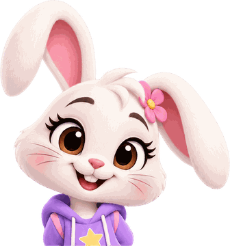 Lucía, une lapine blanche qui trouve sa voix